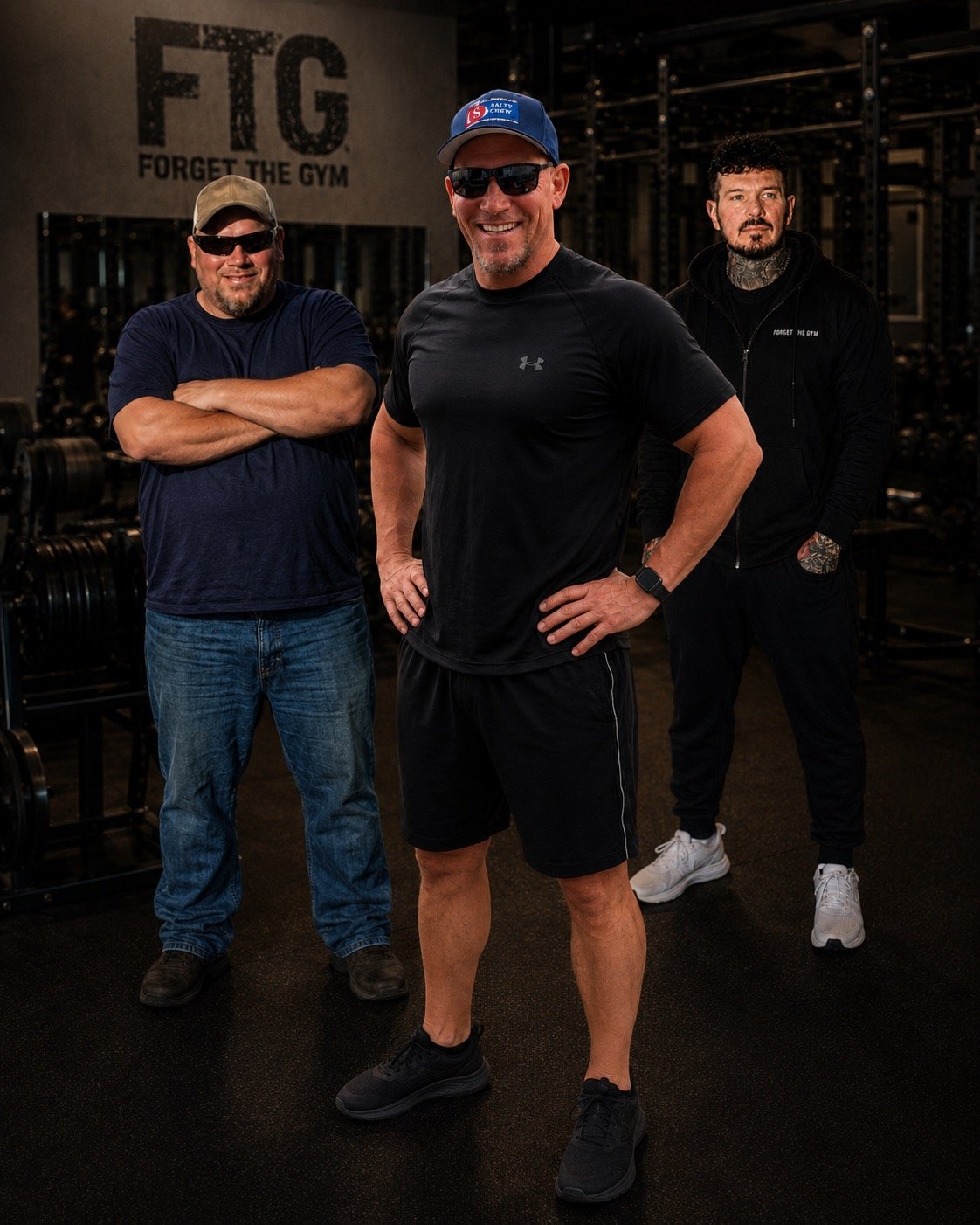 Dave with a training group
